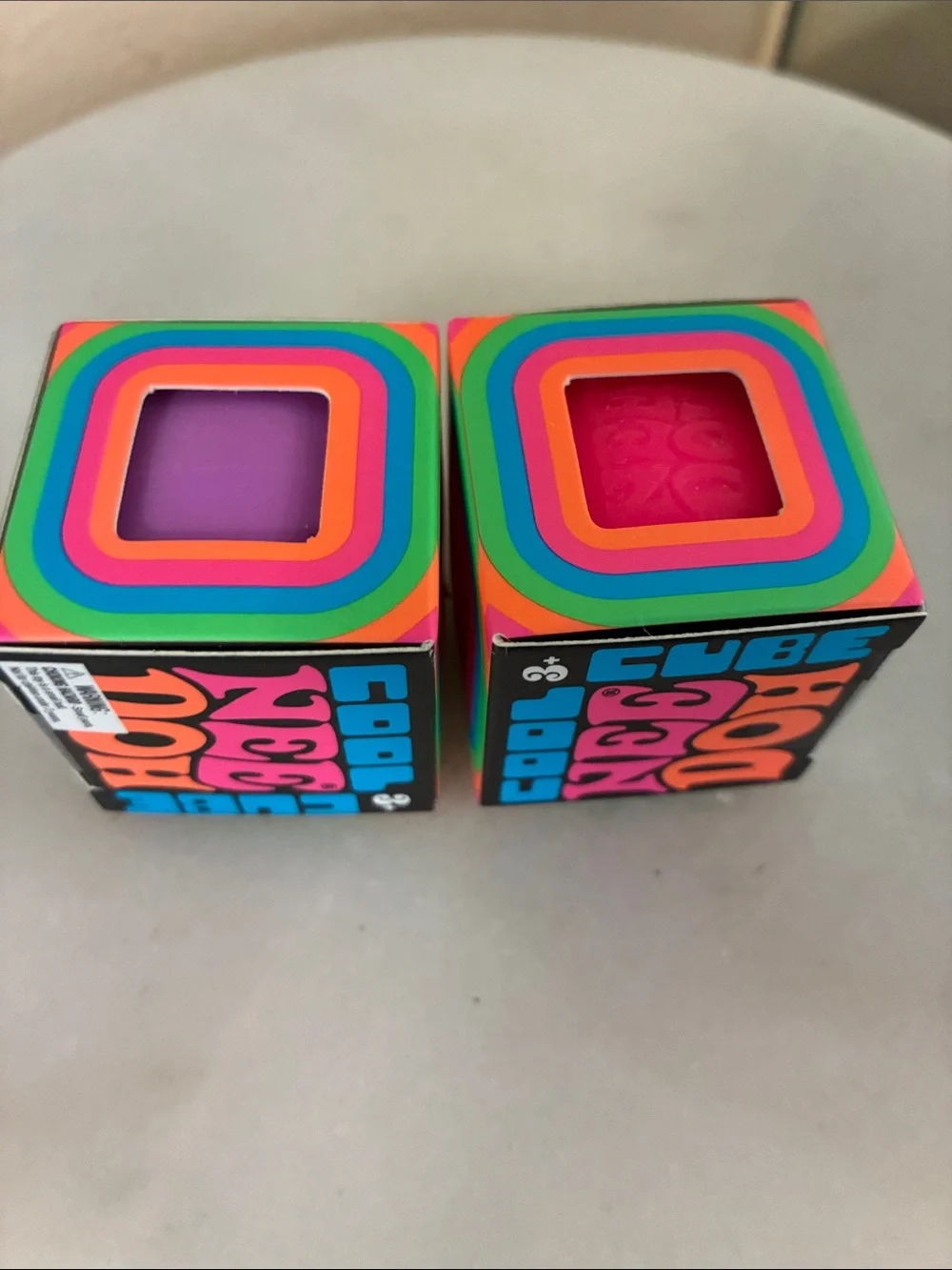Needoh Cool Cube 100% Authentic set of 2